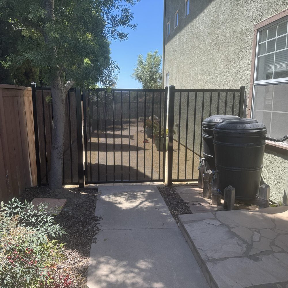 Ornamental Iron Fence & Gates completed by Apache Fence in San Diego County